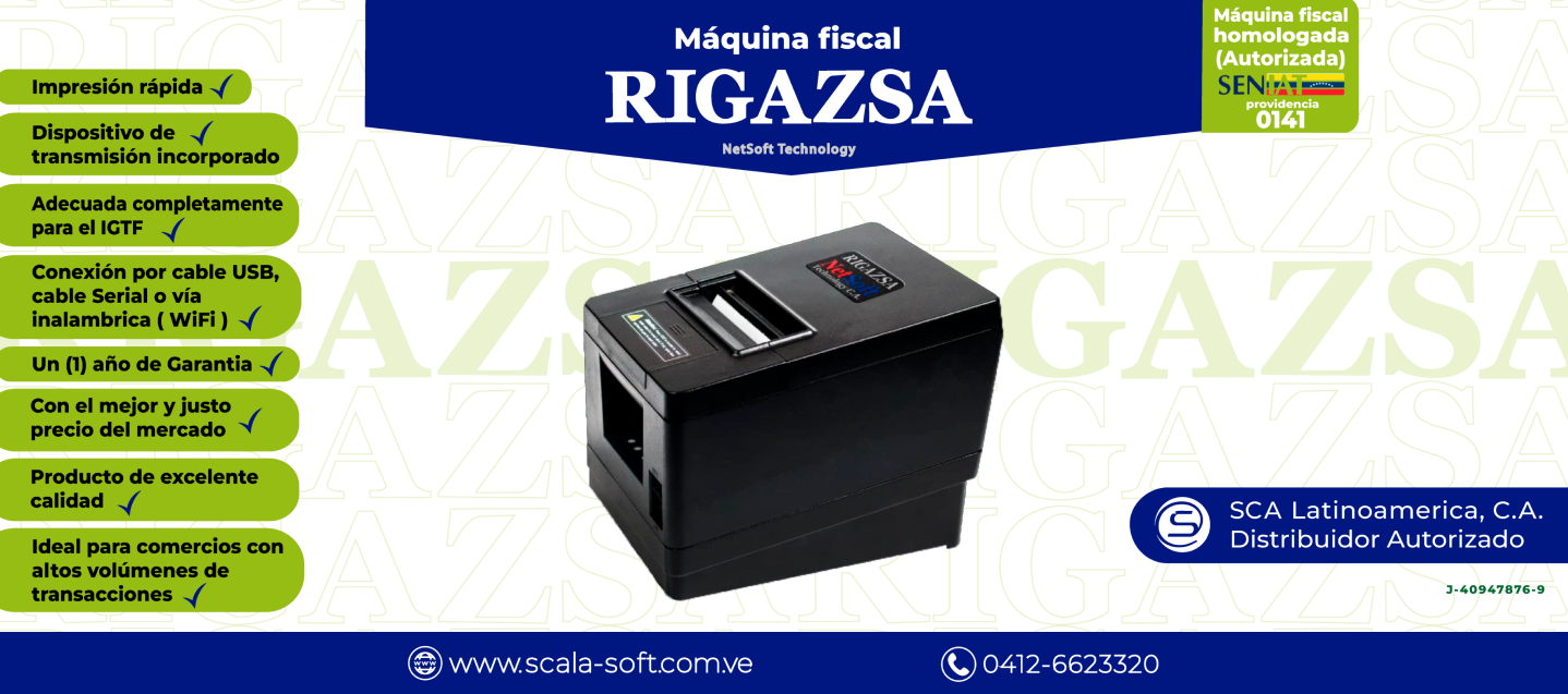Maquina Fiscal Rigazsa